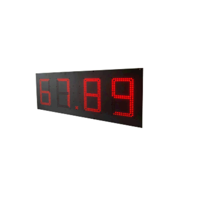 25mm Thick Waterproof Petrol Station Sign Board Pylon Price Led Gas Station Signs